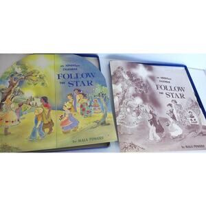 Vintage Follow The Star A Christmas ADVENTure RCA Vinyl Neiman Marcus READ AS IS